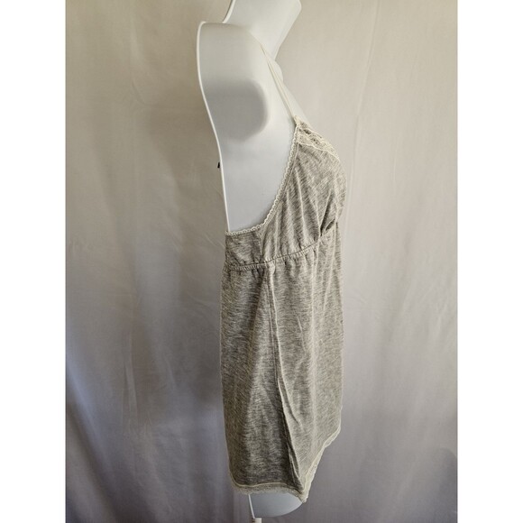 Gilligan & O'Malley Tank Women's Top Sleepwear Shirt Heather Gray Size Medium - Picture 4 of 7